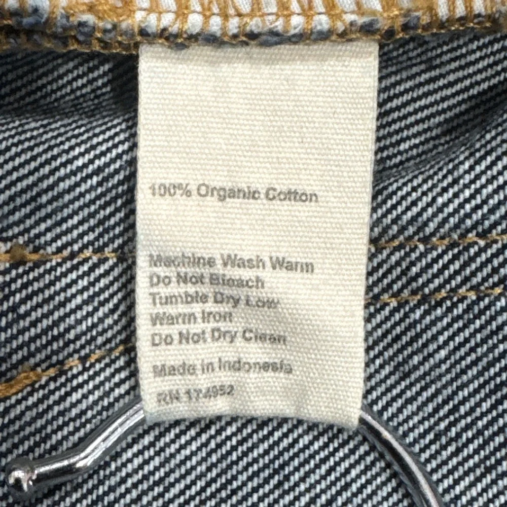 Huckberry Wellen Men's Blue Organic Denim Straight Cut Jeans Size 29